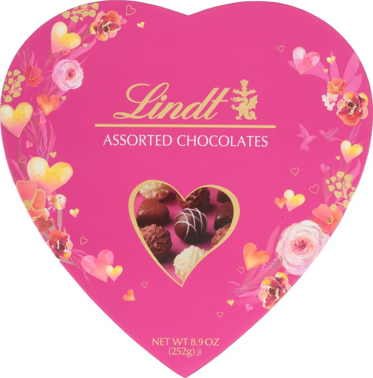 Lindt Valentine'S Classic Heart Chocolate Truffles