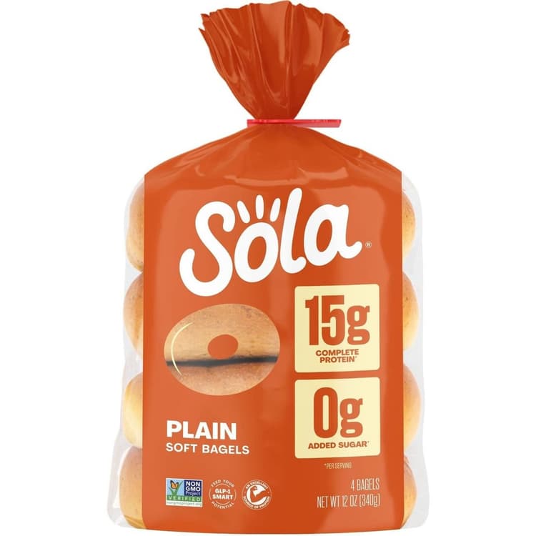 Sola Bagels Plain