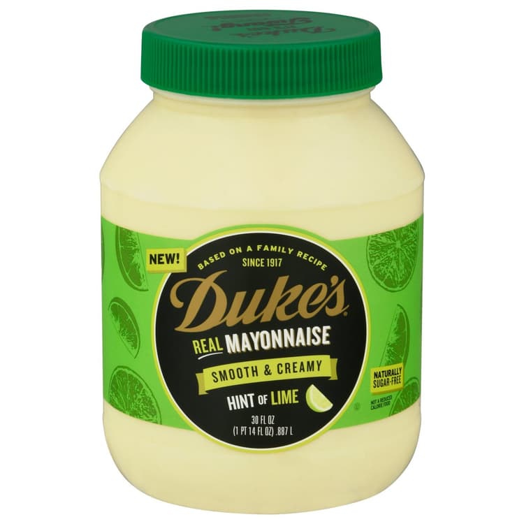 Duke'S Real Mayonnaise Smooth & Creamy Hint Of Lime