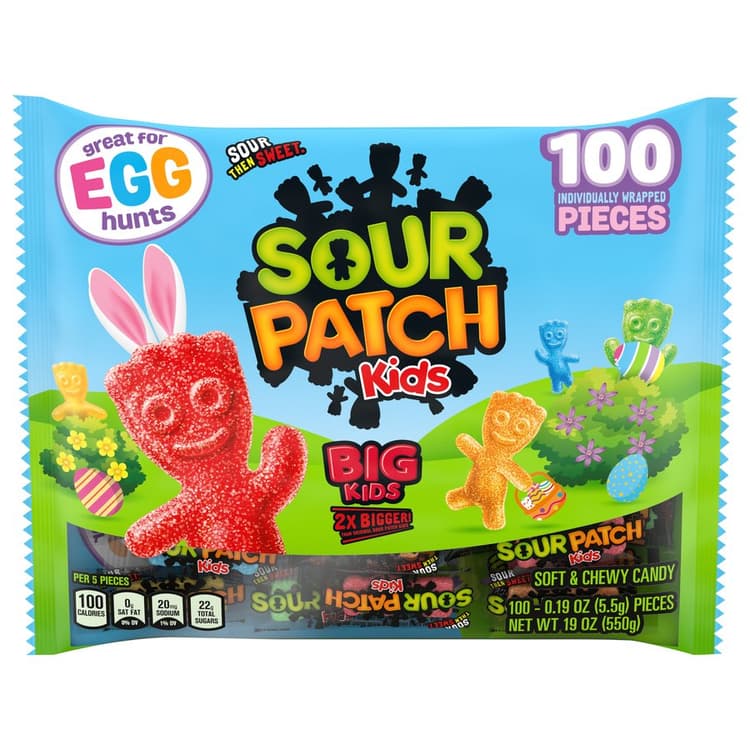 Sour Patch Kids Big Kids Easter Candy