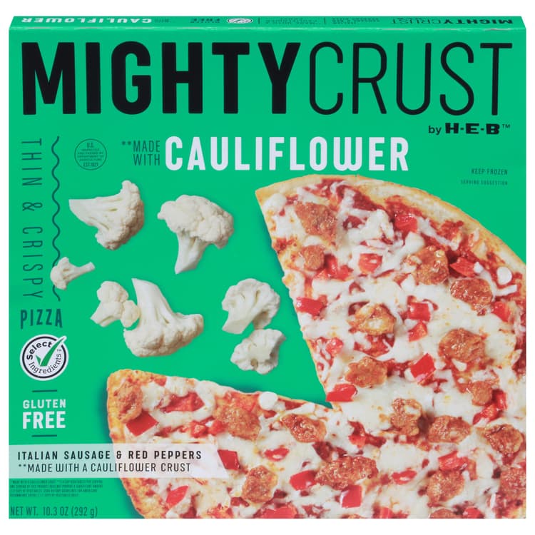 Mightycrust By H-E-B  Pizza - Italian Sausage & Red Peppers