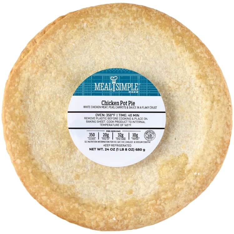 Meal Simple By H-E-B Chicken Pot Pie - Large