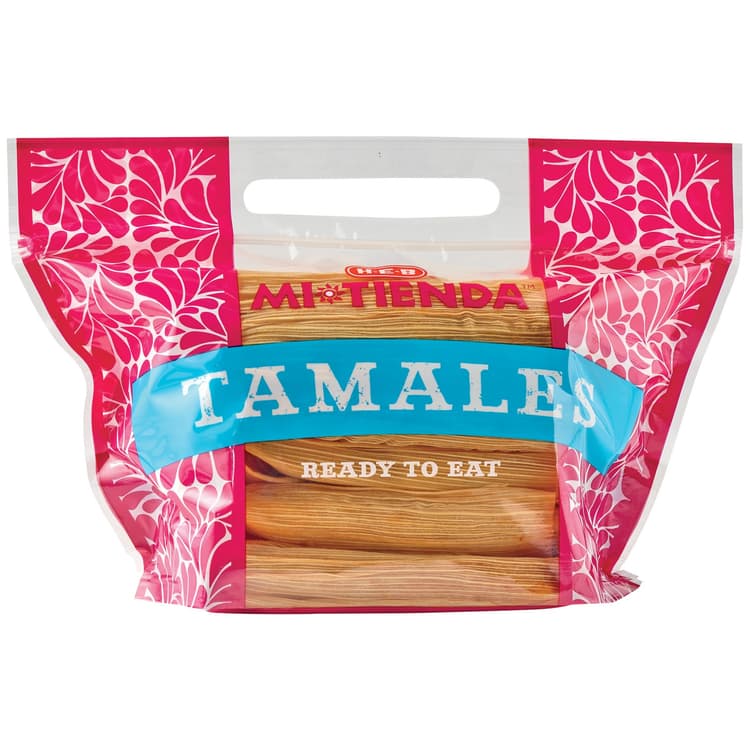 H-E-B Mi Tienda Pork Tamales (Sold Hot