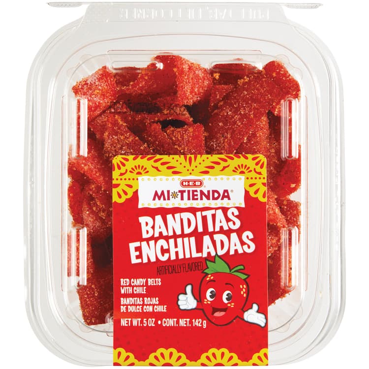 H-E-B Mi Tienda Red Candy Belts With Chile