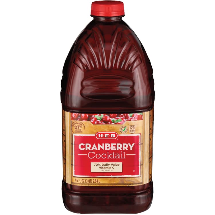 H-E-B Cranberry Cocktail Juice