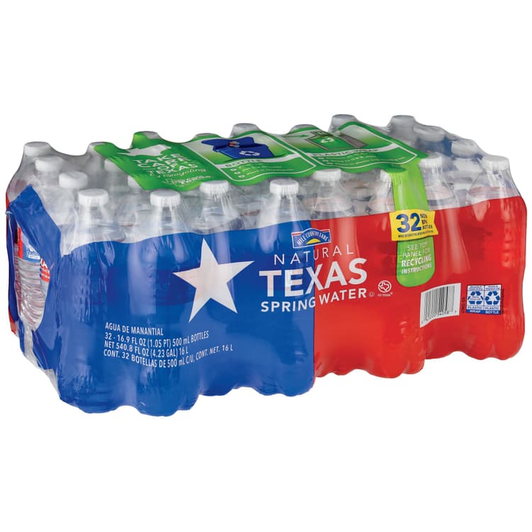 Hill Country Fare Spring Water Bottles