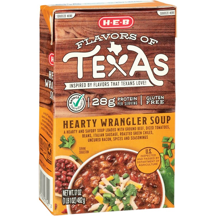 H-E-B Hearty Wrangler Soup