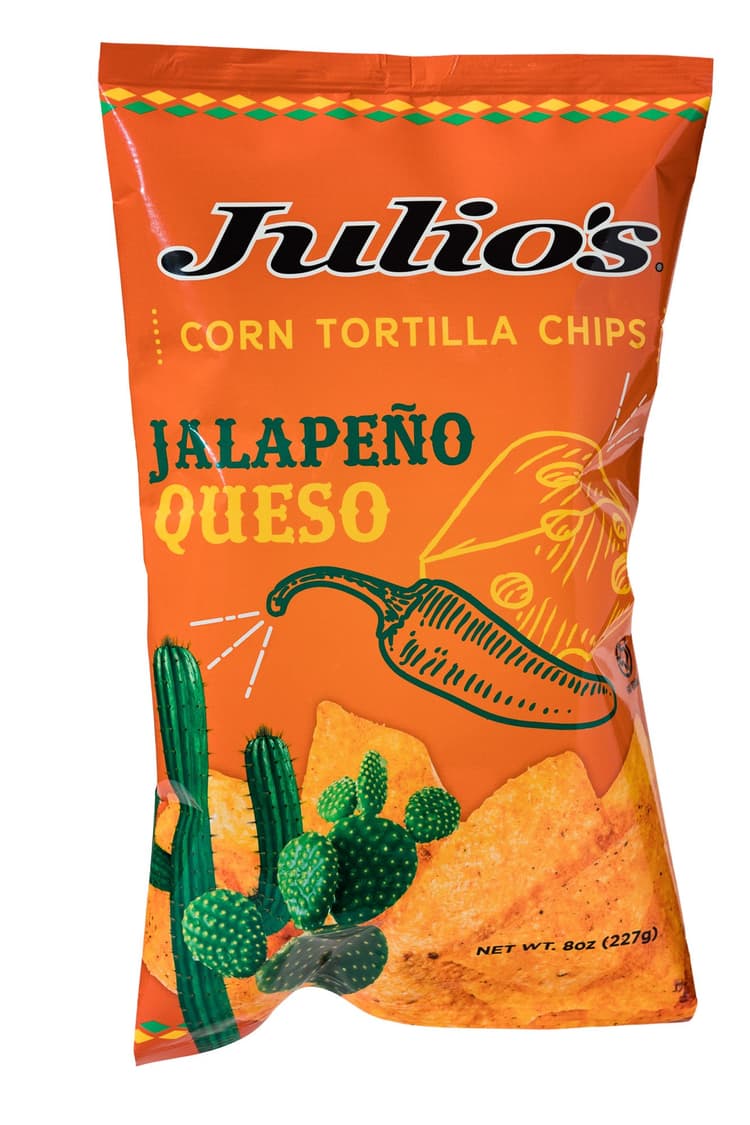 Julio'S Jalapeno Queso Corn Tortilla Chips