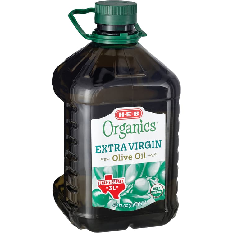 H-E-B Organics Extra Virgin Olive Oil – Texas Size