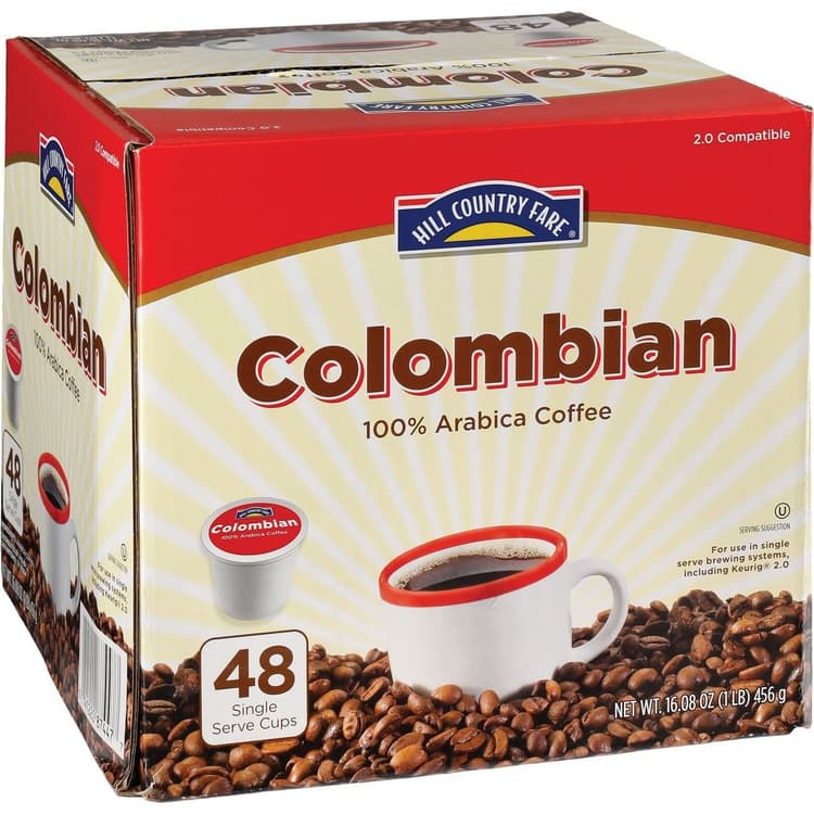 Hill Country Fare Colombian Single Serve Coffee