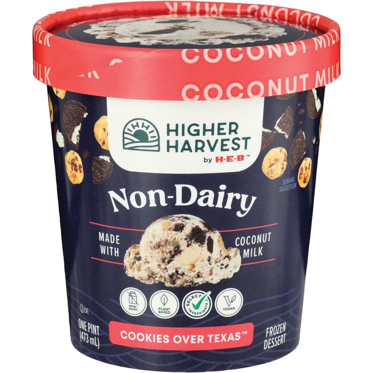 Higher Harvest By H-E-B Non-Dairy  Dessert - Cookies Over Texas