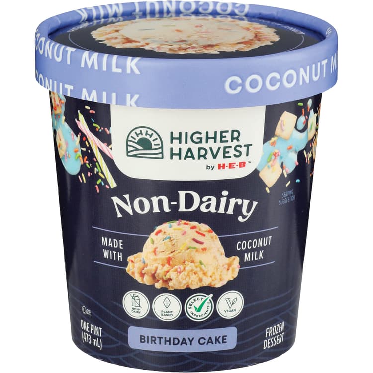 H-E-B Non-Dairy  Dessert - Birthday Cake