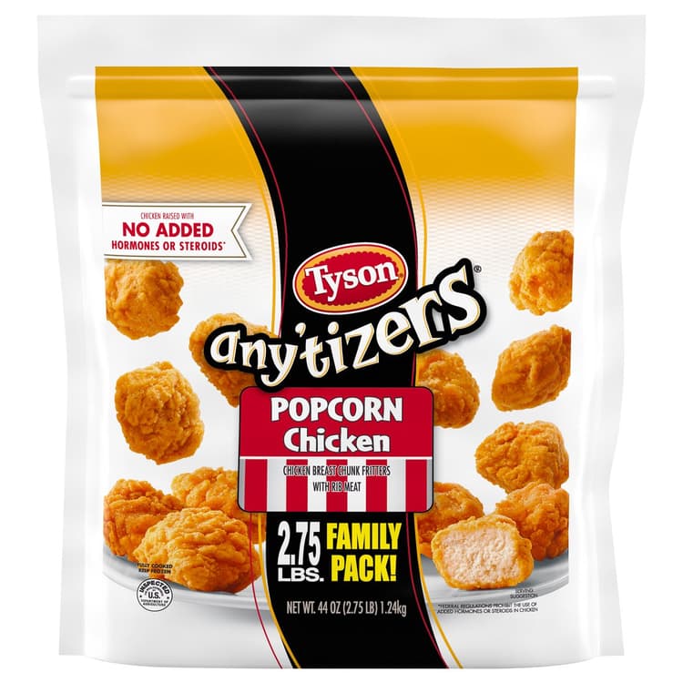 Tyson Any'Tizers  Popcorn Chicken - Family