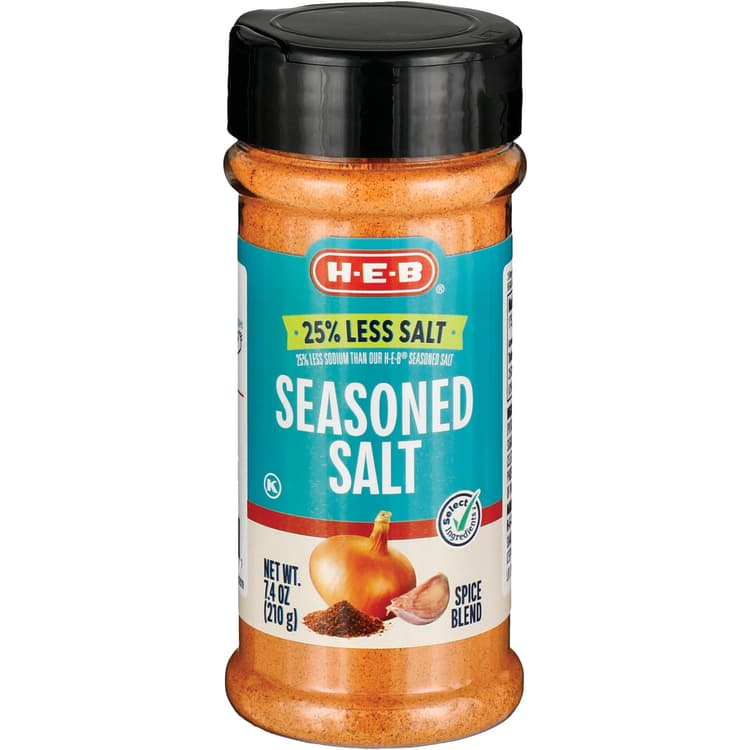 H-E-B Reduced Sodium Seasoned Salt Spice Blend