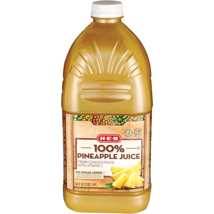 H-E-B 100% Pineapple Juice