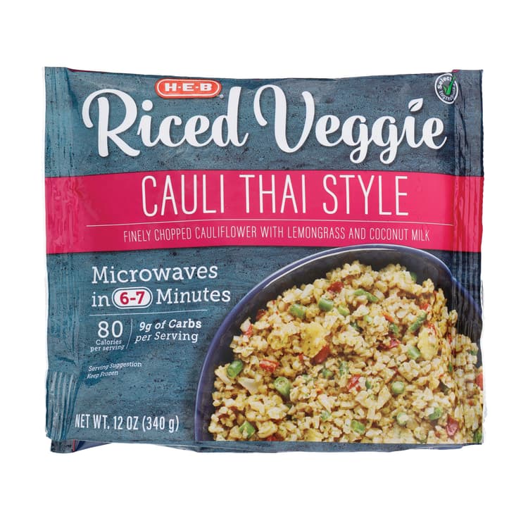 H-E-B Riced Veggie Cauli Thai Style Cauliflower Rice