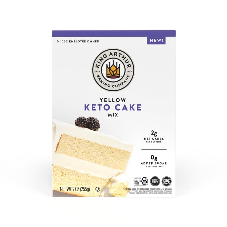 King Arthur Yellow Keto Cake Mix