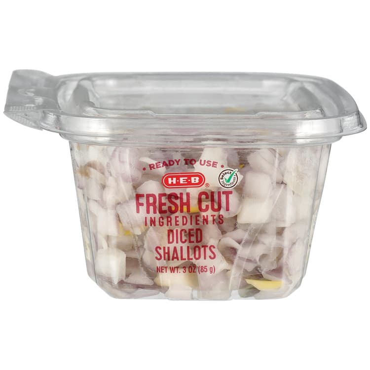 H-E-B Fresh Diced Shallots - Single Serve
