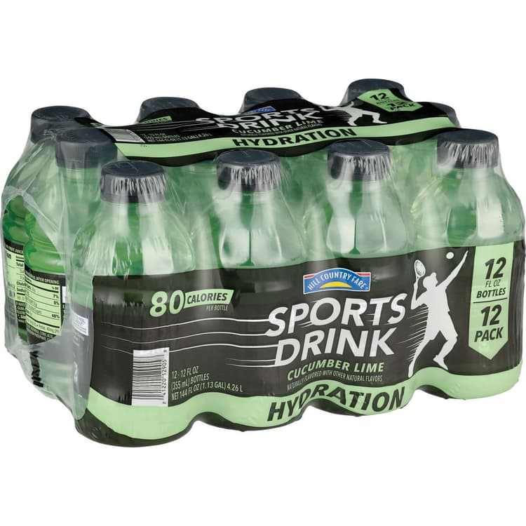 Hill Country Fare Cucumber Lime Sports Drink Bottles
