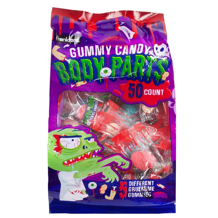 Frankford Gummy Body Parts Halloween Candy
