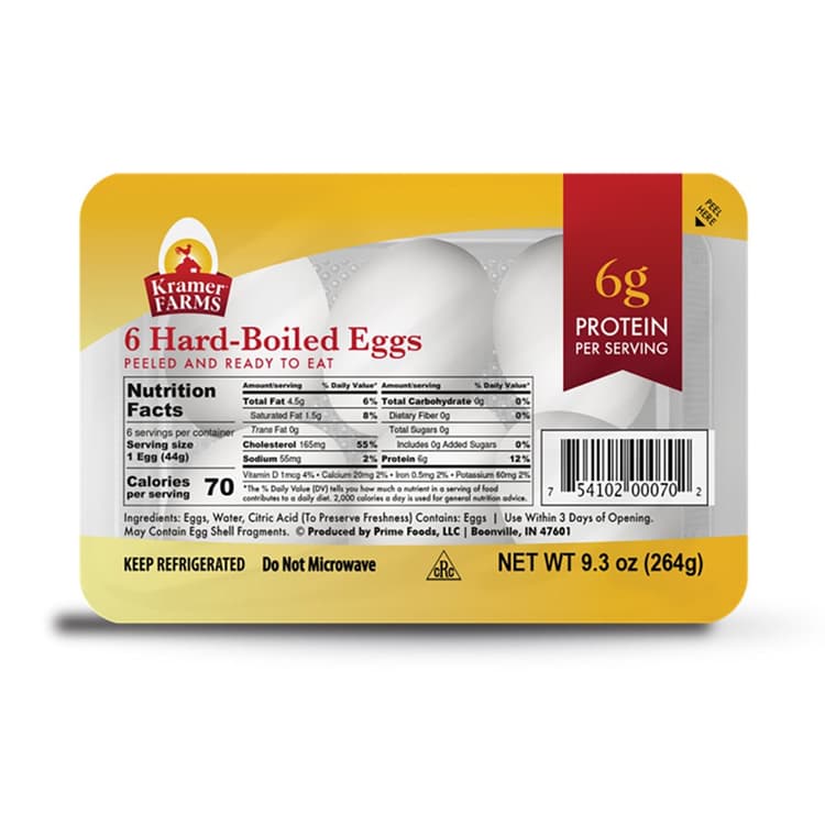 Kramer Farms Hard Boiled Eggs