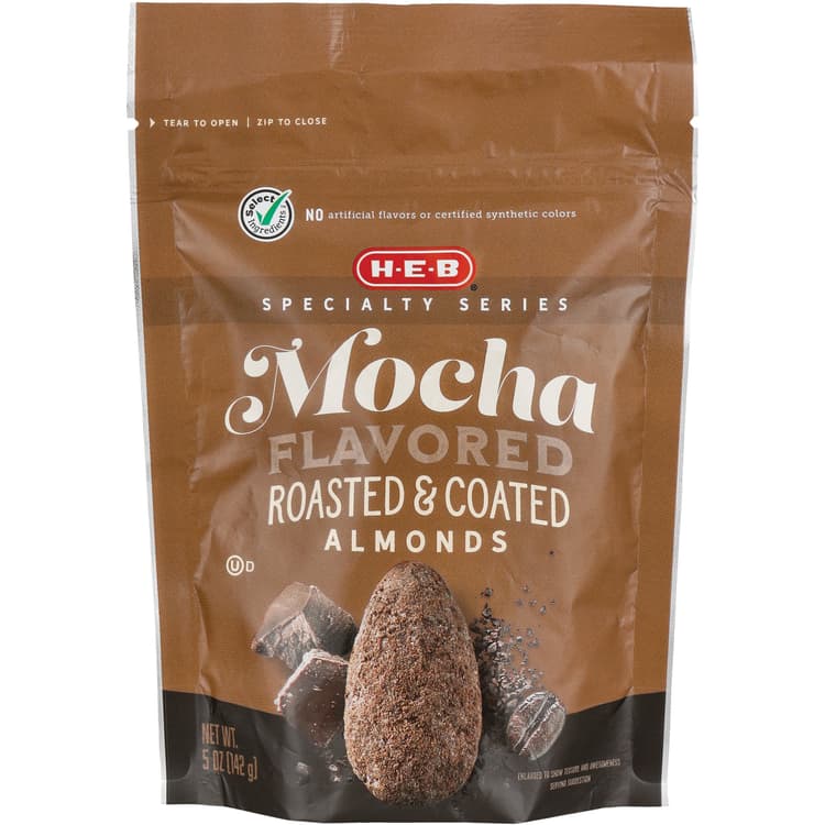 H-E-B Mocha-Flavored Roasted Almonds