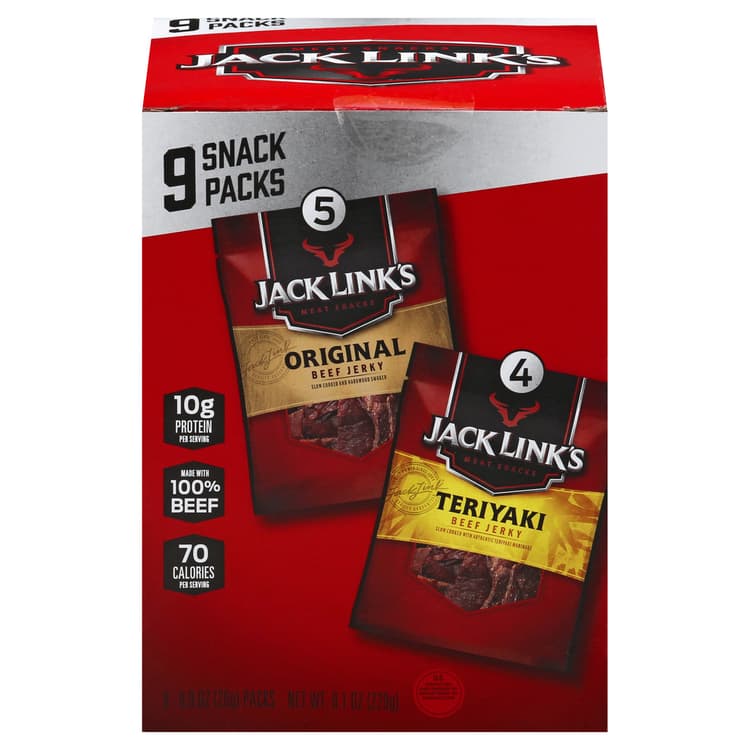 Jack Link'S Original & Teriyaki Beef Jerky Multipack