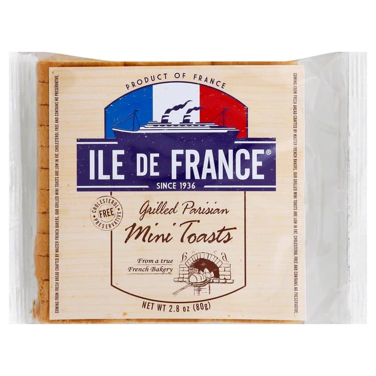 Ile De France Grilled Parisian Mini Toasts Bread