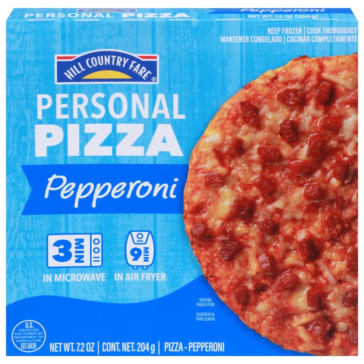 Hill Country Fare Pepperoni Personal Pizza