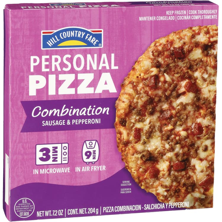 Hill Country Fare Personal Combination Pizza