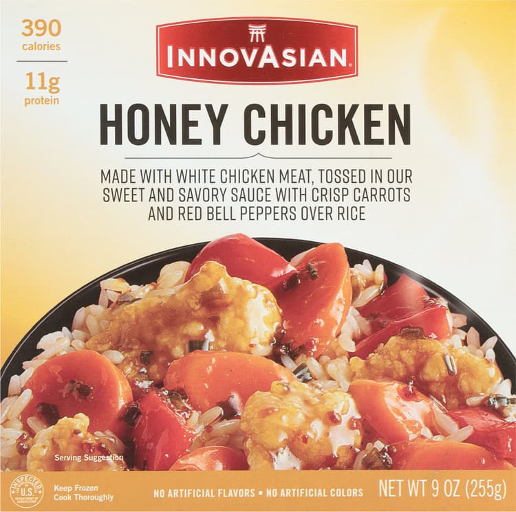 Innovasian Cuisine Honey Chicken Rice Bowl