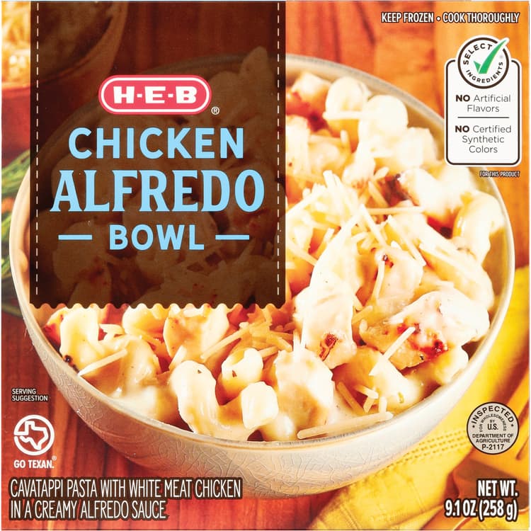 H-E-B Chicken Alfredo Bowl