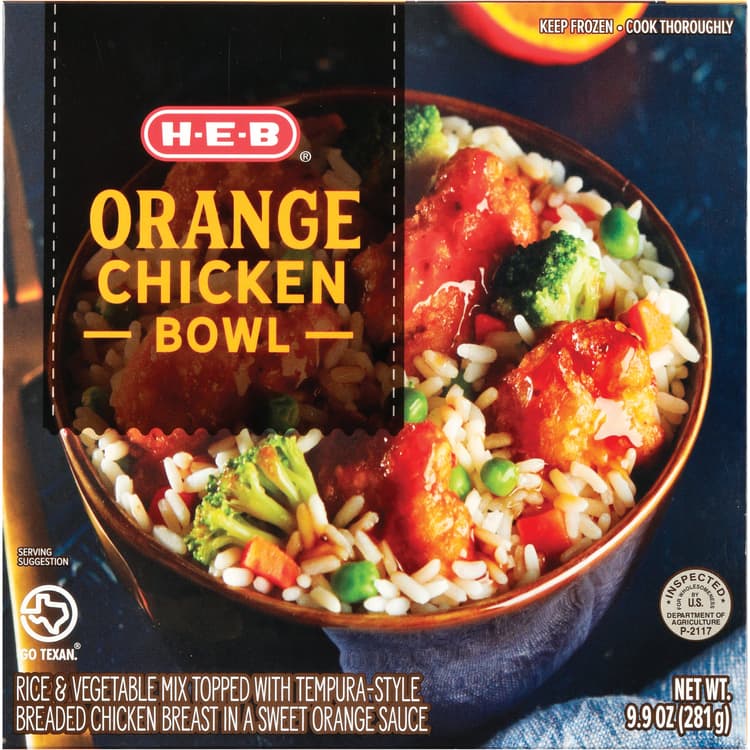 H-E-B Orange Chicken Bowl