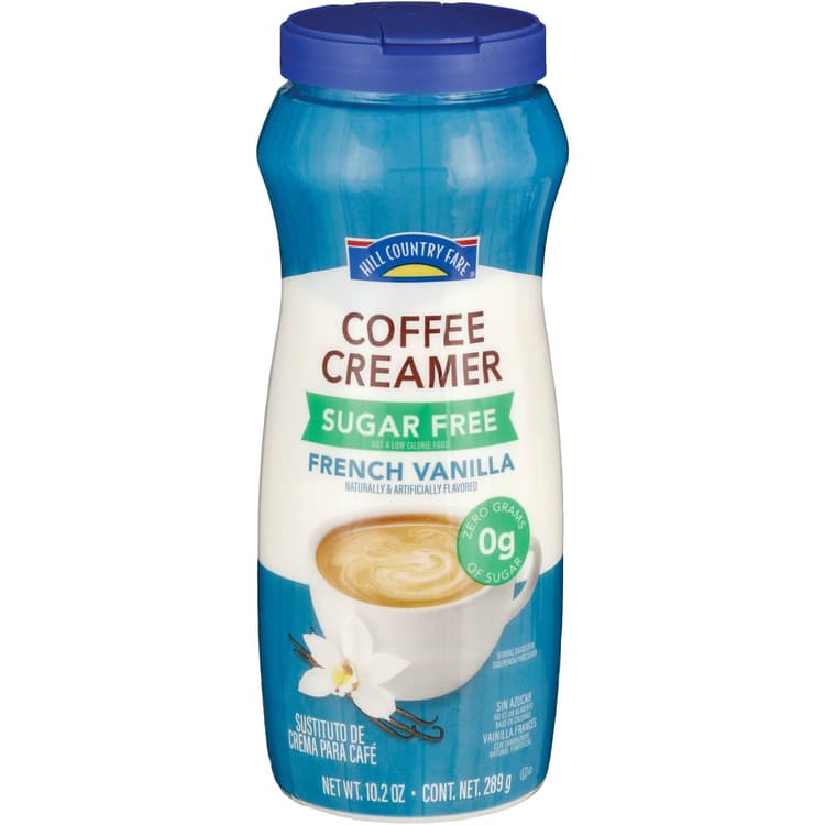 Hill Country Fare Sugar-Free Powdered Coffee Creamer - French Vanilla