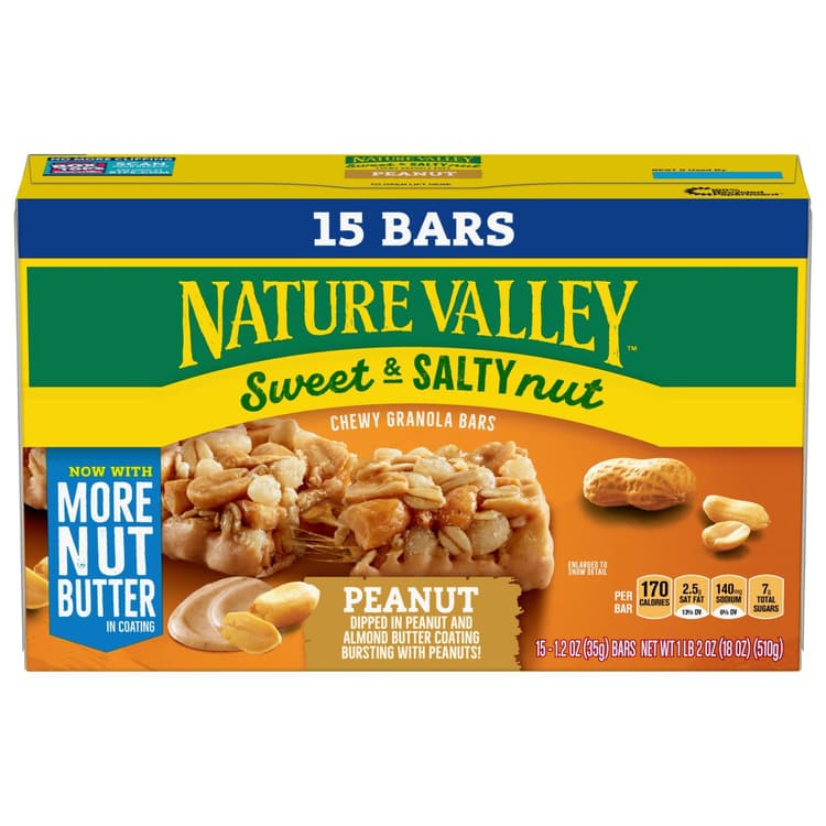 Nature Valley Sweet & Salty Nut Peanut Granola Bars