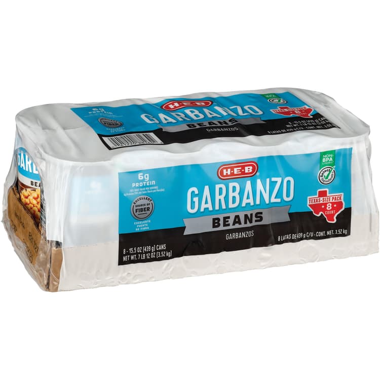H-E-B Garbanzo Beans - Texas-Size