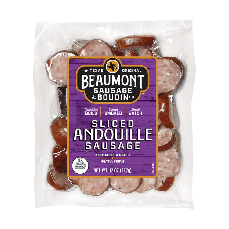 Beaumont Sausage & Boudin Co. Sliced Andouille Sausage