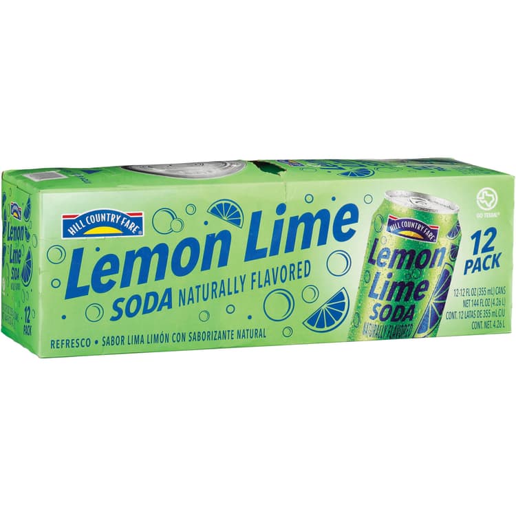 Hill Country Fare Lemon Lime Soda
