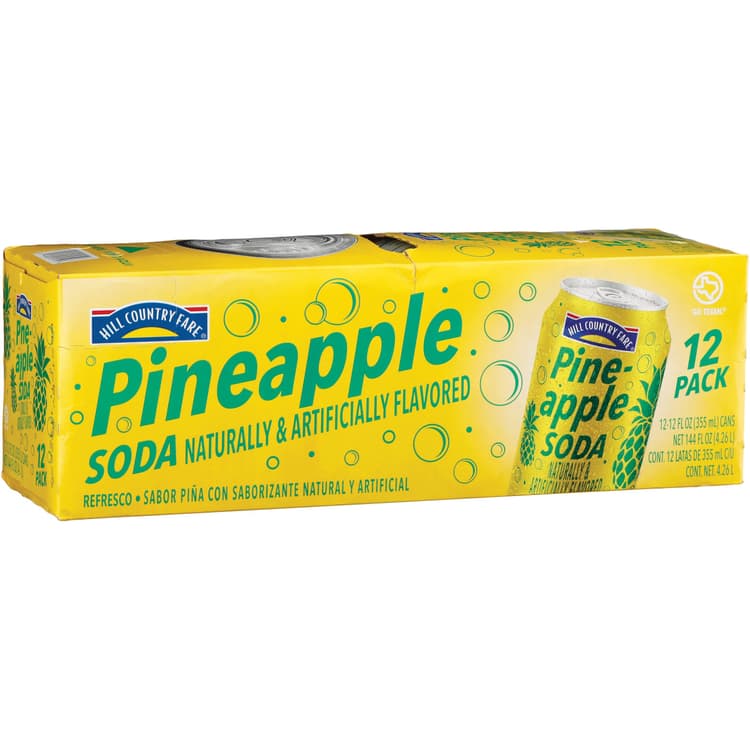 Hill Country Fare Pineapple Soda