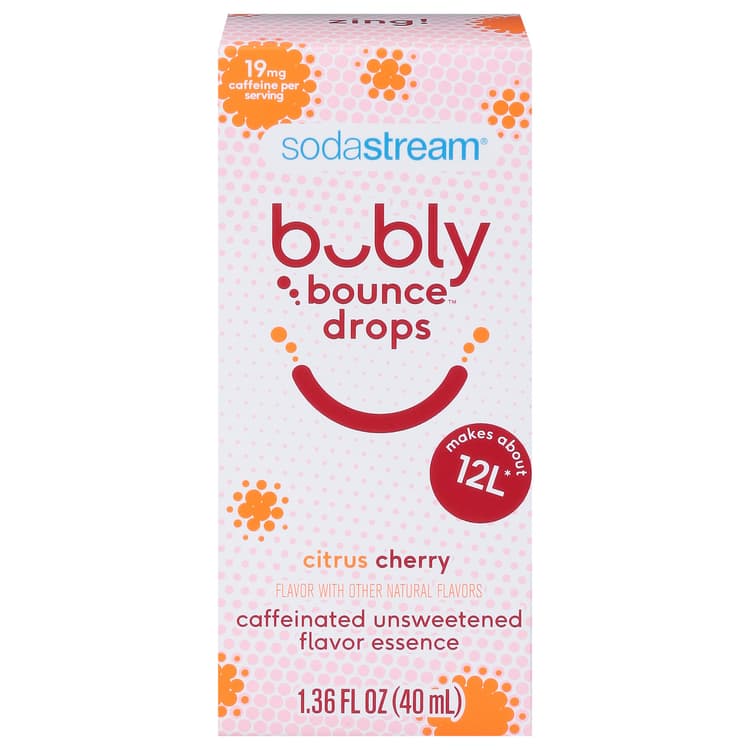 Sodastream Bubly Bounce Drops - Citrus Cherry
