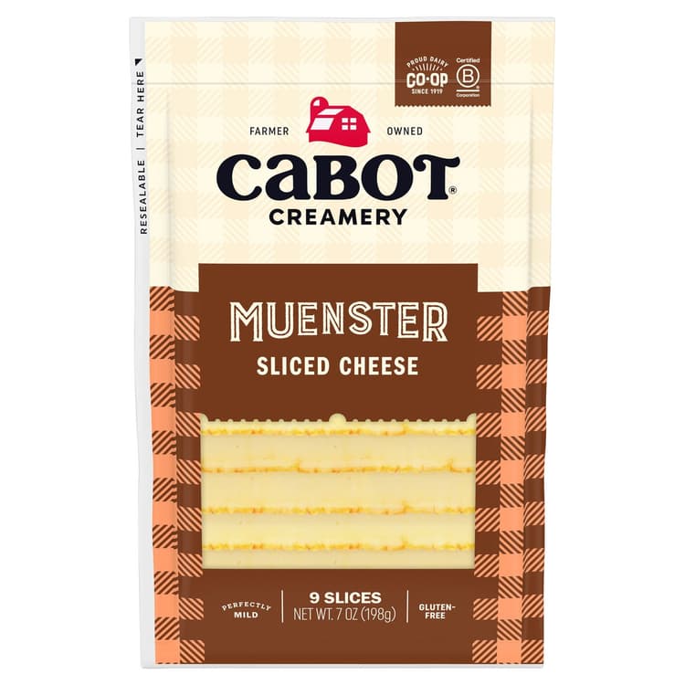 Cabot Muenster Sliced Cheese