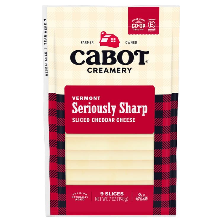 Cabot Creamery Creamery Sharpwhite Cheddar