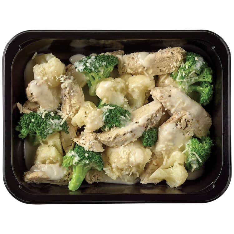 Meal Simple By H-E-B Chicken Broccoli & Cauliflower Alfredo