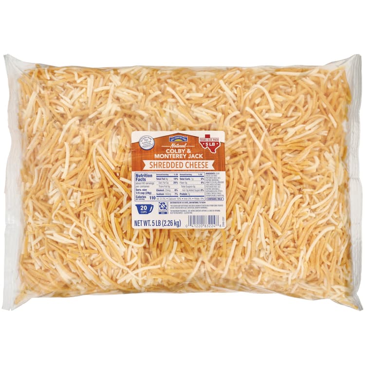 Hill Country Fare Colby & Monterey Jack Shredded Cheese - Texas-Size