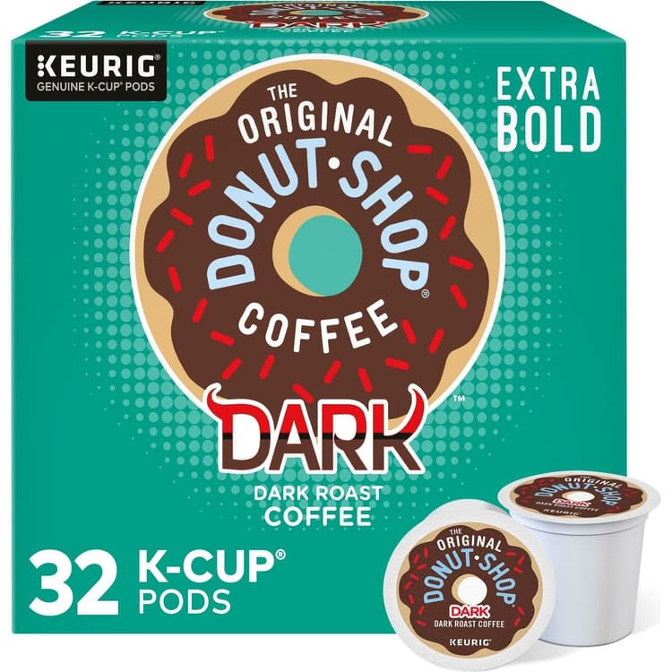 Donut Shop Dark Roast Single Serve Coffee K