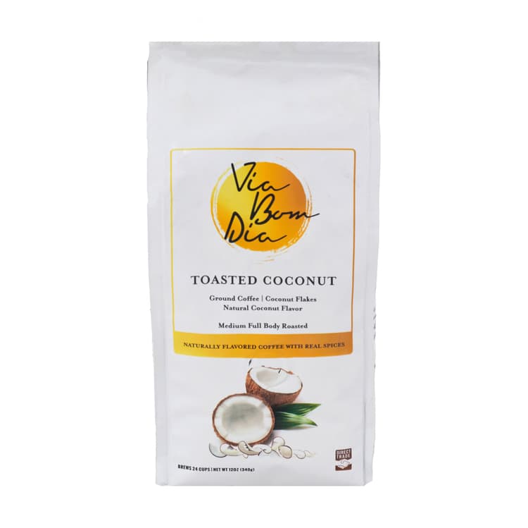 Via Bom Dia Coconut Ground Coffee