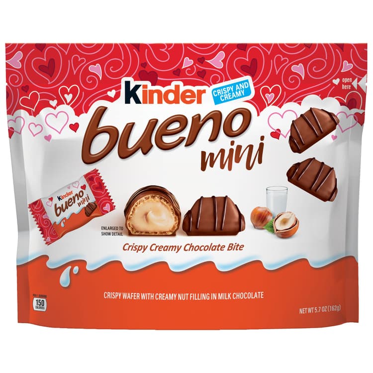 Kinder Bueno Mini Chocolate Bites Valentine;S Candy