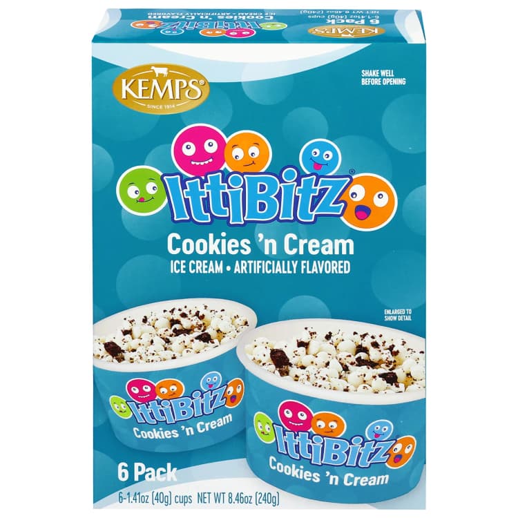 Kemps Ittibitz Cookies N Cream