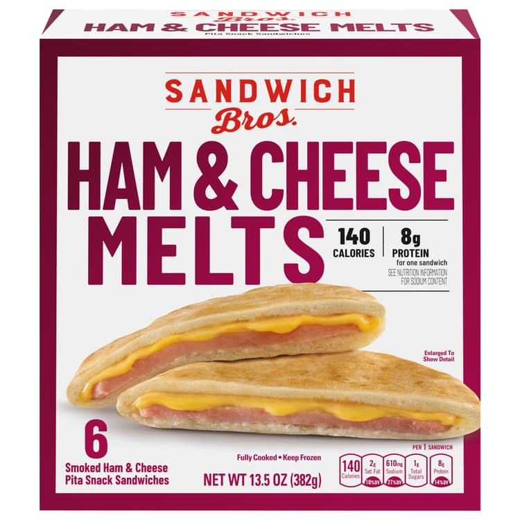 Sandwich Bros. Ham & Cheese Melts