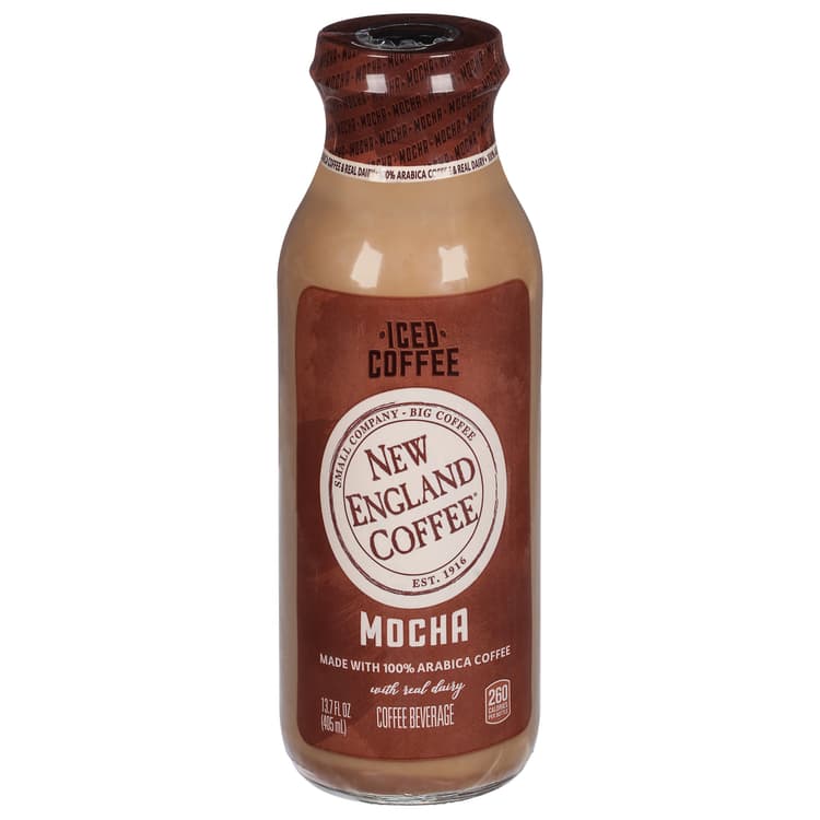 New England Coffee Iced Coffee, Mocha